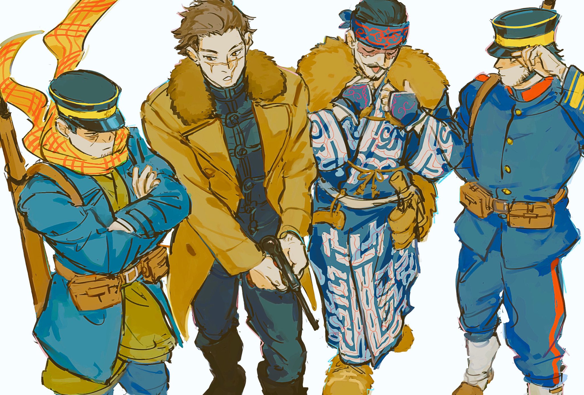 Golden kamuy genderbent