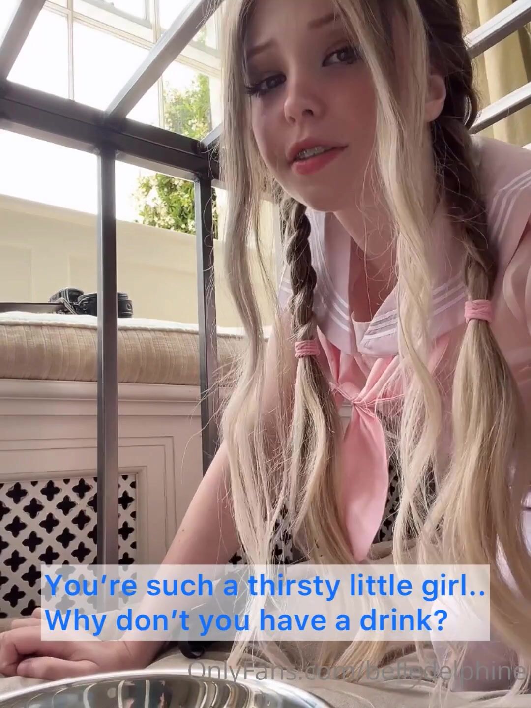 Belle delphine submissive role play